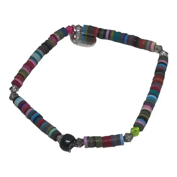 Football Fan Friendship Unique Tiny Heishi Beads Handmade Bracelets Multi Color - Picture 6 of 6